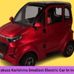 Yakuza Karishma Smallest Electric Car In India